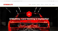 Desktop Screenshot of dtmobility.com