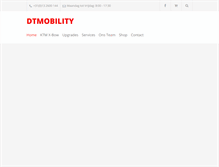 Tablet Screenshot of dtmobility.com